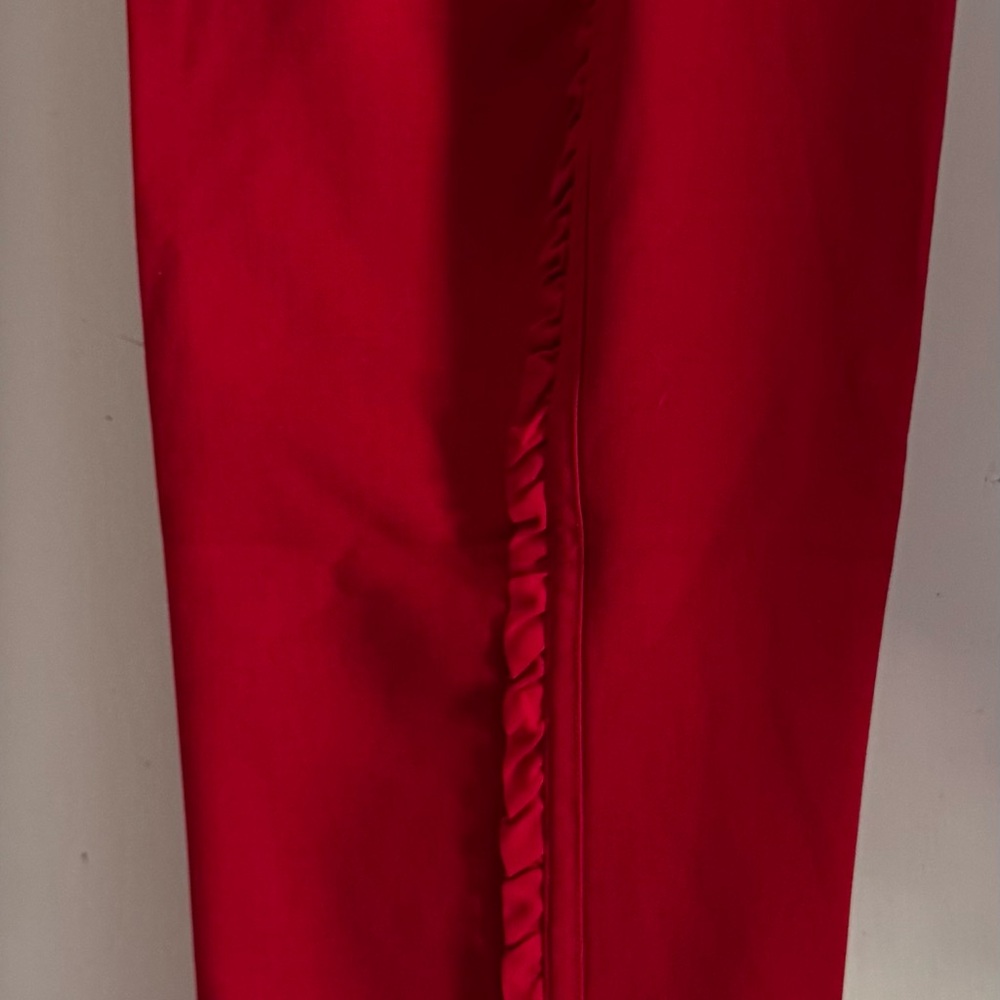 Chico's Red Straight Leg Pants